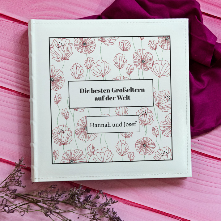 Beste Großeltern - personalisiertes Fotoalbum